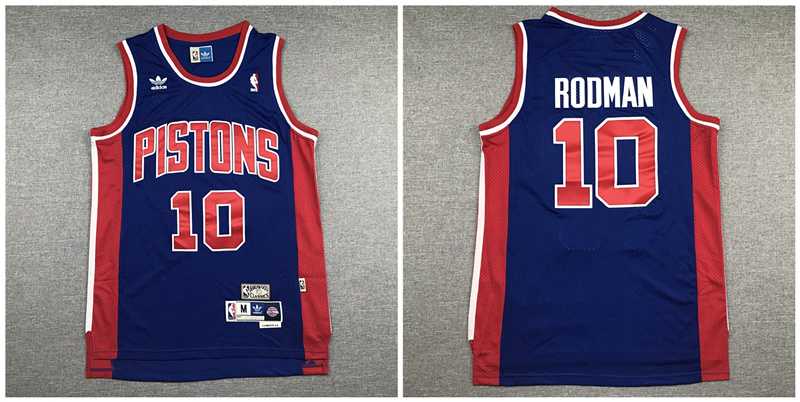 Pistons 10 Dennis Rodman Navy Hardwood Classics Jersey,We sell and wholesale Pistons 10 Dennis Rodman Navy Hardwood Classics Jersey on line form chian!